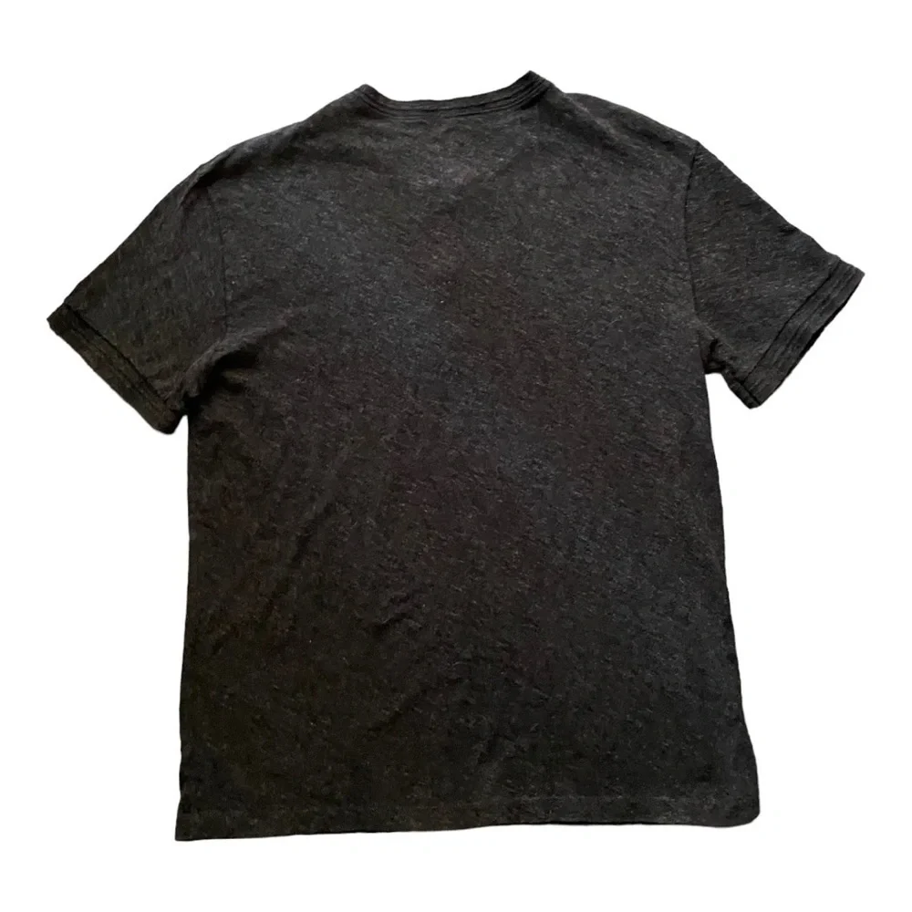 J. CREW-DARK GRAY SHORT SLEEVE SHIRT-SIZE MEDIUM